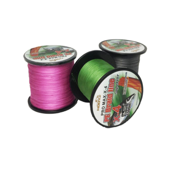 Topline Tackle 4 strands PE Green Braided 1000m Fishing Line Sea Saltwater Fishing Weave Extreme SuperPower for carp fishing