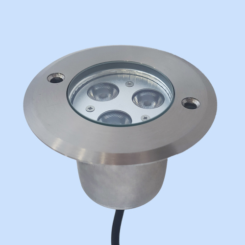 304SS IP68 3watt 100*100 mm unter Wasser begrabenes Licht