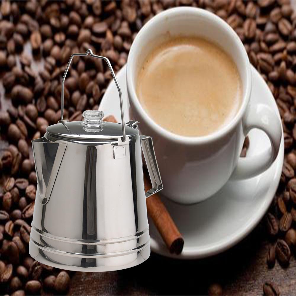 Stainless Steel Coffee Pot For Camping