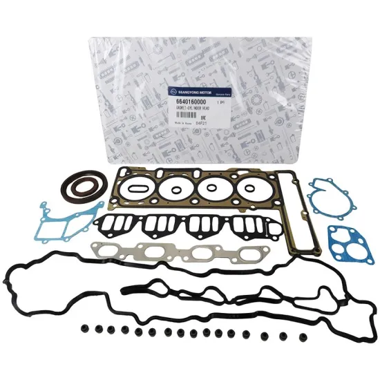 OE 6640160000: Auto Engine Gaskets and Seals for Various SSangYong Models - Head Gasket Set
