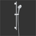 ABS Round Shower Rail Mixer Set