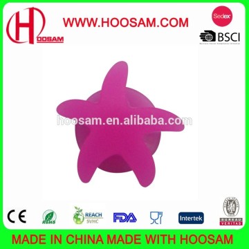Hot Selling Funny sticker silicone rubber party wine glass markers/drink glass identifier