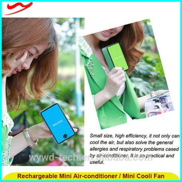 USB Chargeable Mini Air-conditioner mini battery powered fan motors