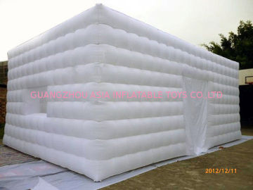 White Advertising Inflatables Cube Tent For Big Event Occasion