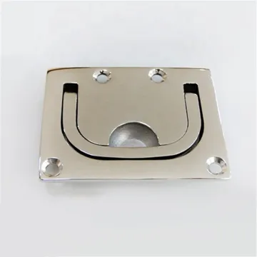 Marine Grade Stainless Steel 316 Flush Lifting Handle Hatch Latch Pull Lift Ring