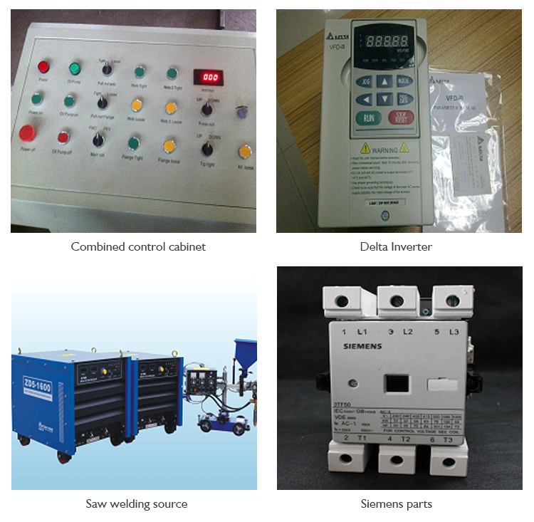 Integrated H Beam Assembly Machine