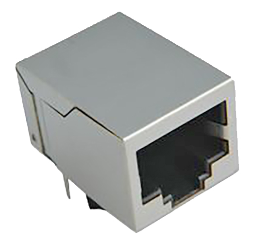 Side Entry Single Port RJ45 Jack