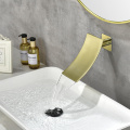 Wall Mounted Luxury Waterfall Faucet Spout