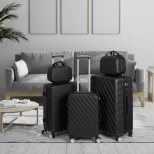 5 قطع تحمل حقائب الأمتعة مع قفل TSA
