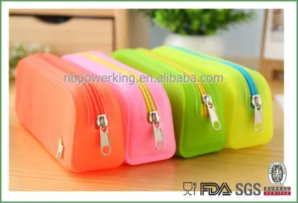 silicone pencil bag