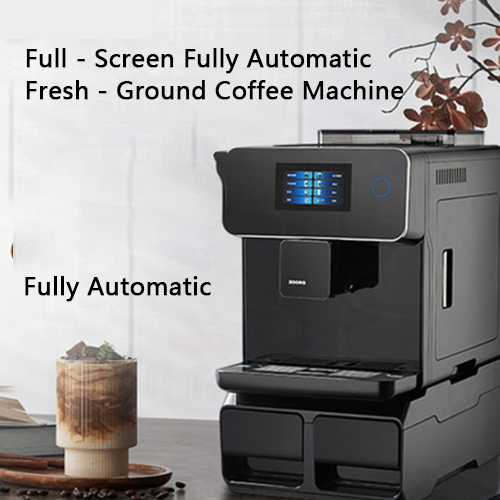 A10 Touchscreen All-in-One Coffee Machine: Auto-grinds Espresso & Americano, Ideal for Home & Commercial Use