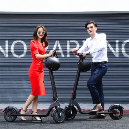 Electric Scooter with Dual Motors, 48V Battery: M5 HX 9 X7 E-Wheel Adult Kick Foot Scooter