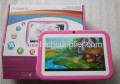 Trẻ em năm 2014 Tablet Pc M755 với giáo dục Apps &amp; trẻ em chế độ 7 Inch Capacitive màn hình Android 4.1 kép Cam Wifi