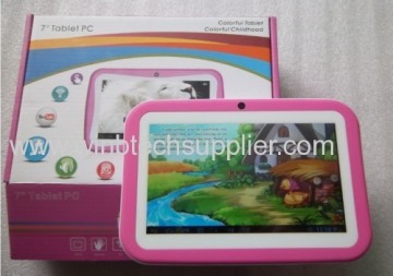 Enfants de R70dc nouveau Tablet Pc Android 4,2 7 pouces 1024 x 600 Rk2926 Dual Core Bluetooth 5121g/8Go Kids Games &amp; Apps Edu