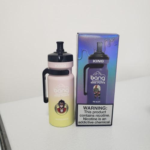 La plupart des bouffées de vape bang king 9000