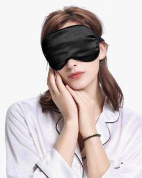 19MM Silk Sleep Eye Mask Luxury 100% Mulberry Anti-Aging Skin Care Multi Colors Ultra Soft Light & Comfy Travel Bag