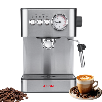 2024 Nuovo acciaio inossidabile da 20 bar per caffè espresso Pompa Italia