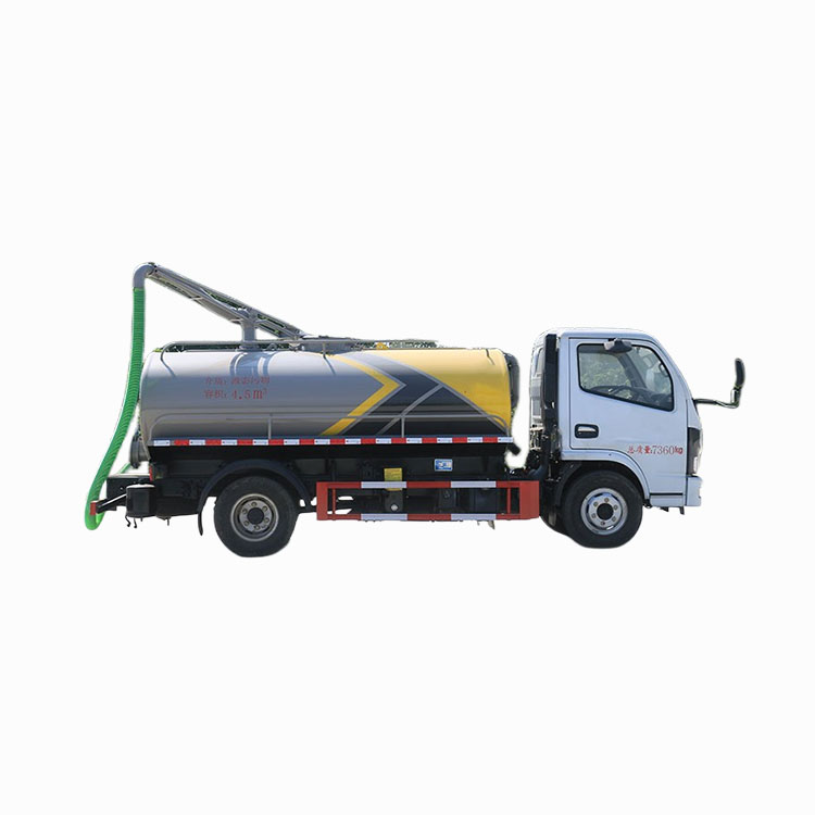 Dongfeng 4cbm 4000liters Sewage Suction Vehicle