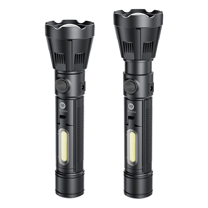 LED Super Bright Solar Charging Rechargeable Tactical Flashlight Torch