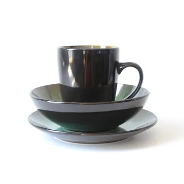 Stoneware 16pcs reactive glaze dinner set