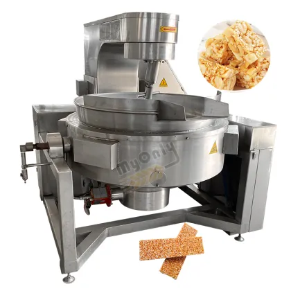 MYONLY Big Fully Stainless Steel Automatic Planetary Fry Wok Cook Machine
