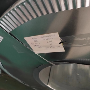 Оцинкованная стальная катушка DX57DZ толщиной 0,33 мм шириной 100 мм