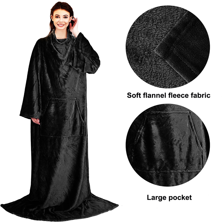 Tv Blanket With Sleeves