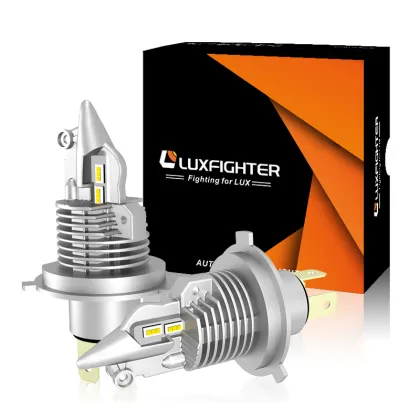 LUXFIGHTER OEM H3 LED 2023 Car Light Bulbs - H1 H7 9005 9006 Headlight Bulbs