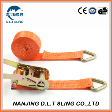 Ratchet Tie Down 50mm 4t D-Ring Cargo Lashing