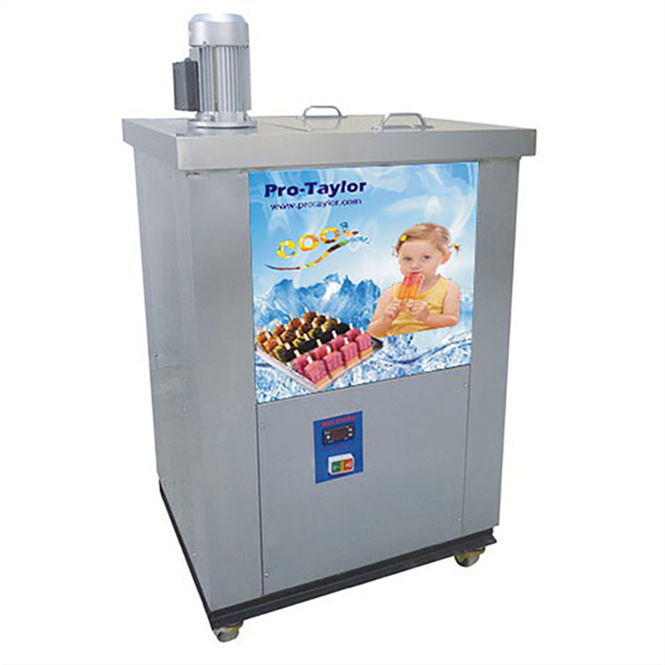 Máquina de fabricantes de paletas giratorias/máquina comercial de lolly de hielo