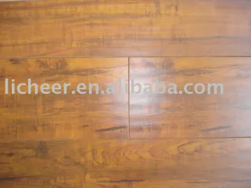 laminate flooring handscraped 12.3mm