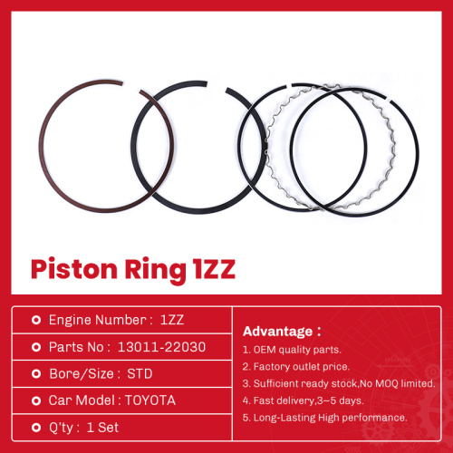 Toyota Diesel Engine 1ZZ Rings 13011-22030