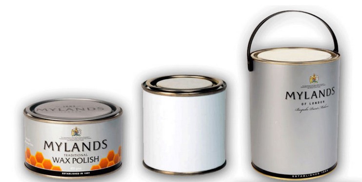 Línea de producción automática de cajas de cubos de latas de pintura