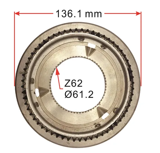 ZF OEM1307 304 671/1307 304 544 Auto Parts Input Transmission Synchronizer