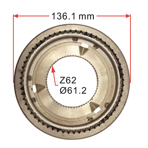 ZF OEM1307 304 671/1307 304 544 Autoteile Eingangsübertragung Synchronisator