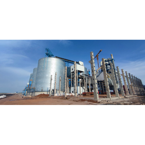 Stahlsilo, Aluminium-Oixde-Silo, 20000 CBM Kapazität