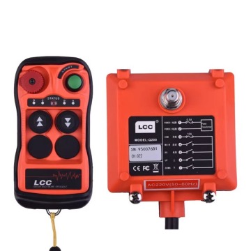 Kontrol remote nirkabel industri untuk pengangkatan crane: LCC Q200