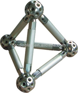 Aluminum ball of 18 holes,connectors for truss system