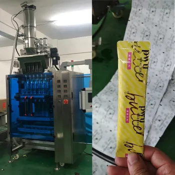 HS560 6-Lane Drink Powder Stick Pack Machine - Order Online 202309