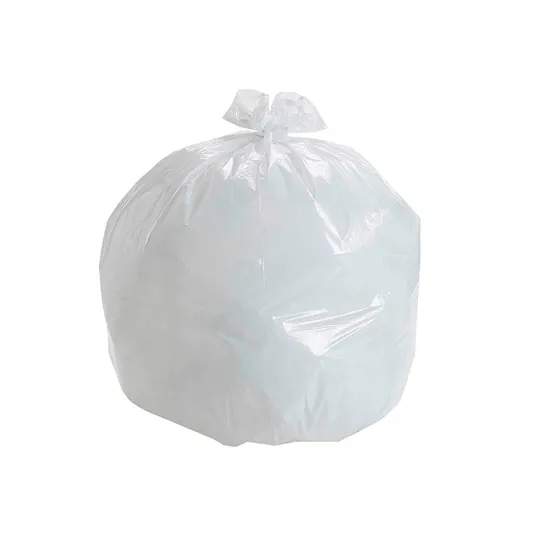 Bolsas de basura grandes de material translucido bolsa de plastico para bote de basura color amarillo