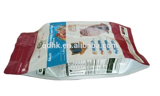 8 side seal Cat food packaging bag