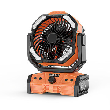Outdoor camping electric fan