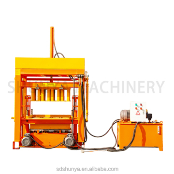 Quality QT4-30 Hydraulic Brick Making and Concrete Block Paver Machine