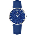 Reloj de cuarzo para mujeres Floral Watch Dial