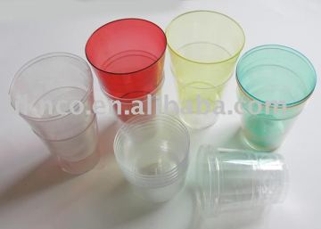 airline plastic cups