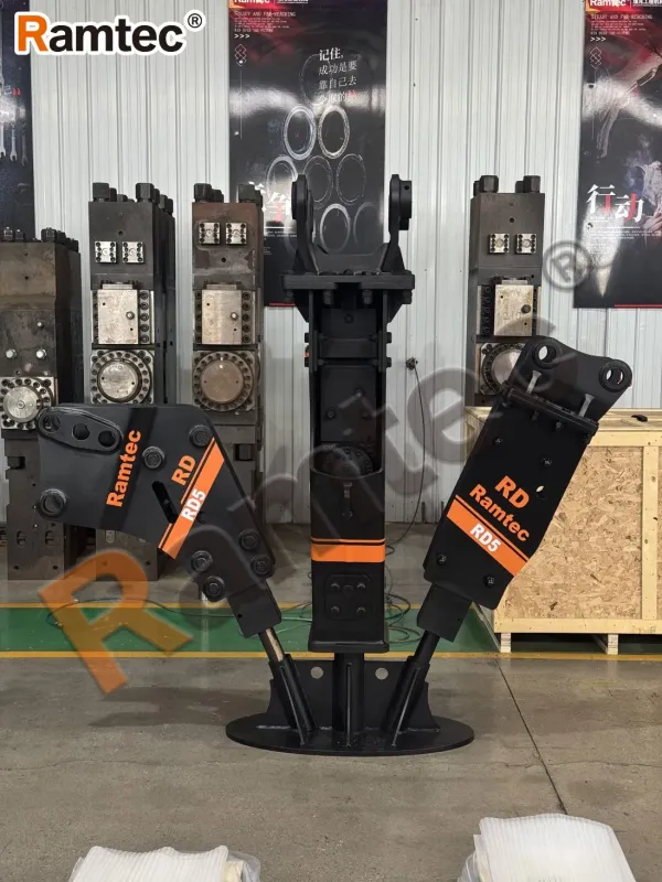 Silent and Eco-Friendly Hydraulic Breaker for Efficient Skid Steer Loader Operations