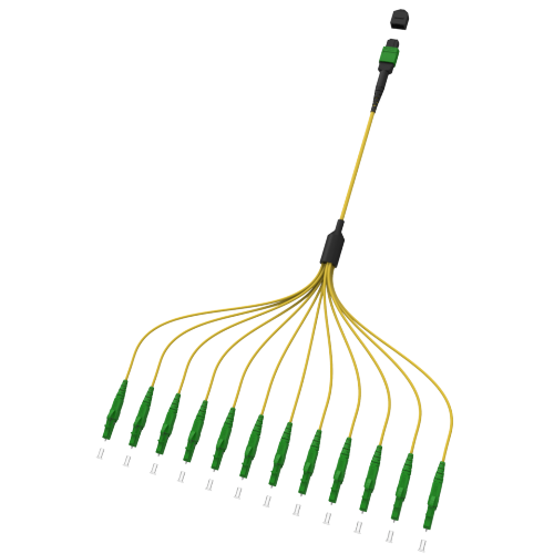 China Fiber Optic MTP and MPO Breakout Cable Manufactory