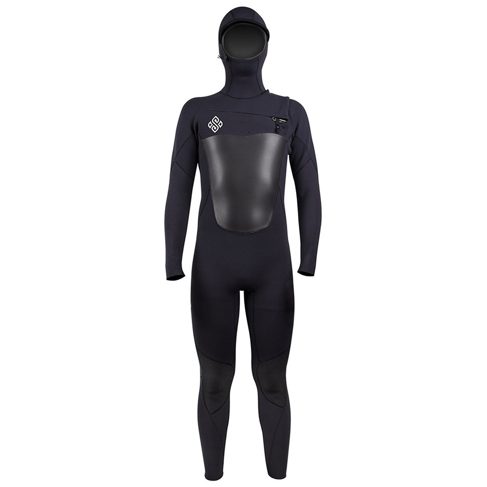 Seaskin Design Men Wetsuit Hooded 5/4mm สำหรับการท่อง