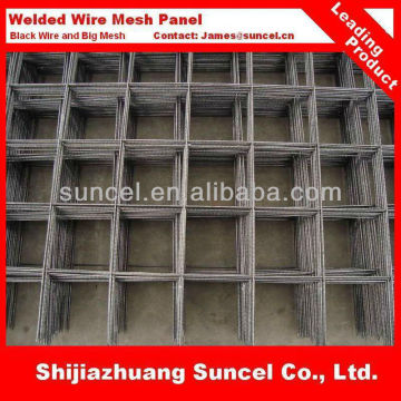 Black Welded Mesh Panel