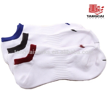 China Socks Manufacturer White Sports Socks With Half Terry SPS-25